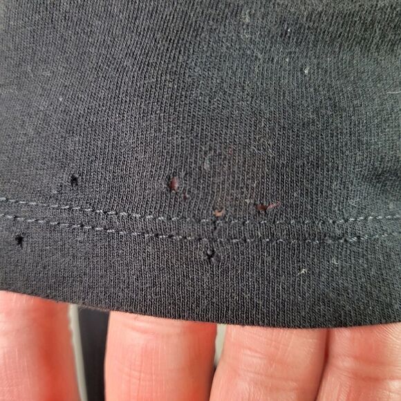 Team 47 Black Cotton and Polyester Blend TCU Horned Frogs T-Shirt‎ Size L - Picture 8 of 8